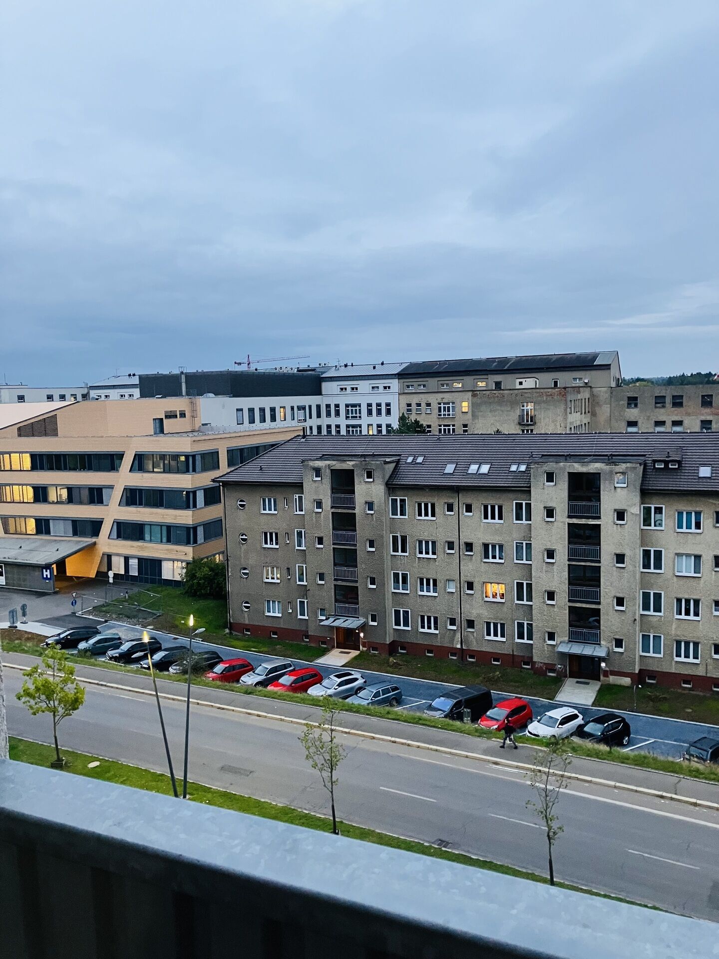 Výhled z lodžie
