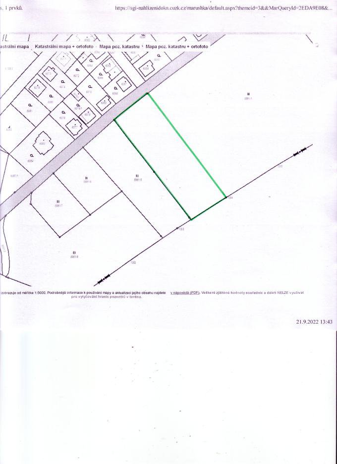 Prodej stavební parcely, 3 066 m² Varnsdorf (okres Děčín), obrázek 1