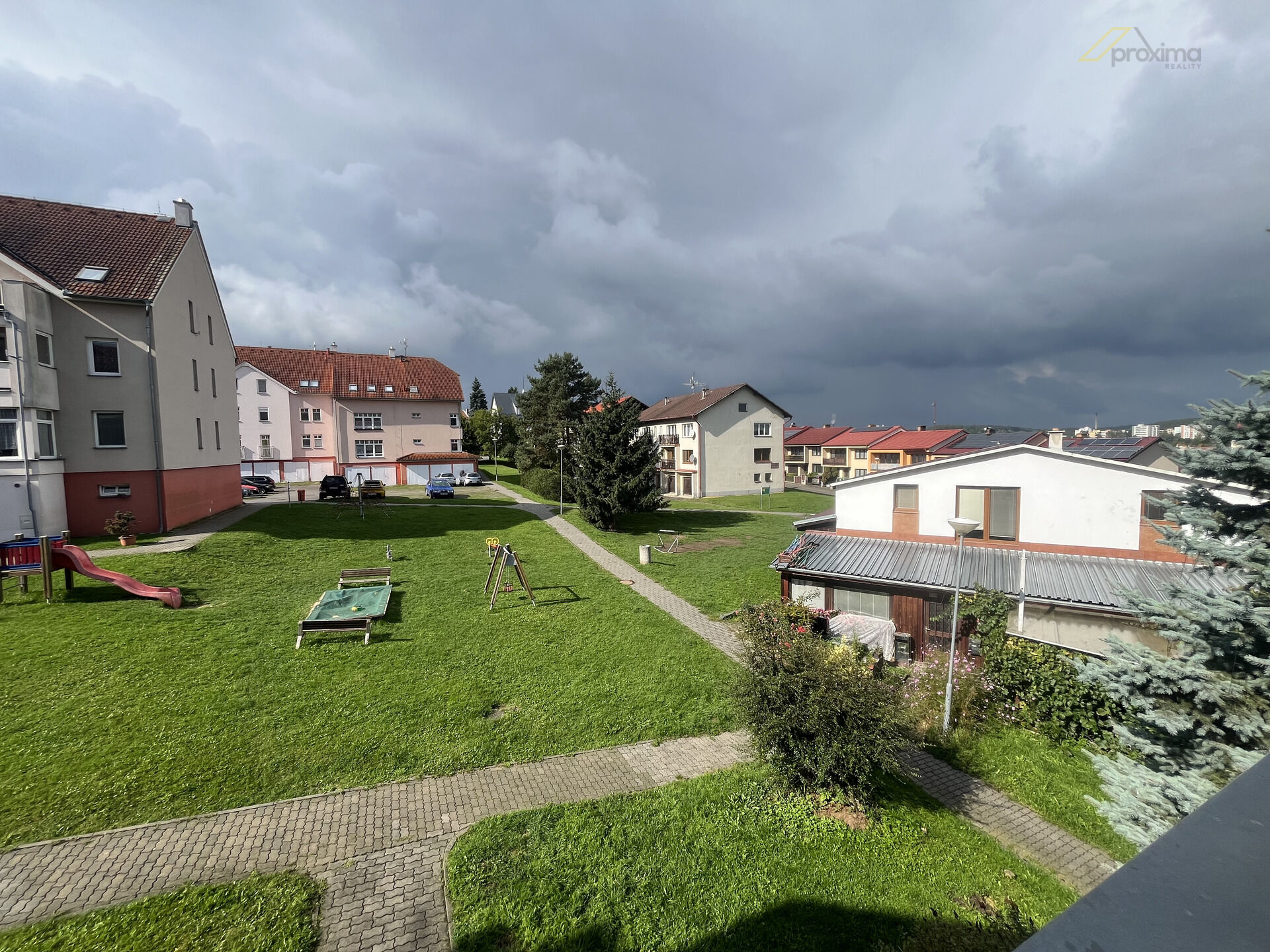 Výhled z terasy