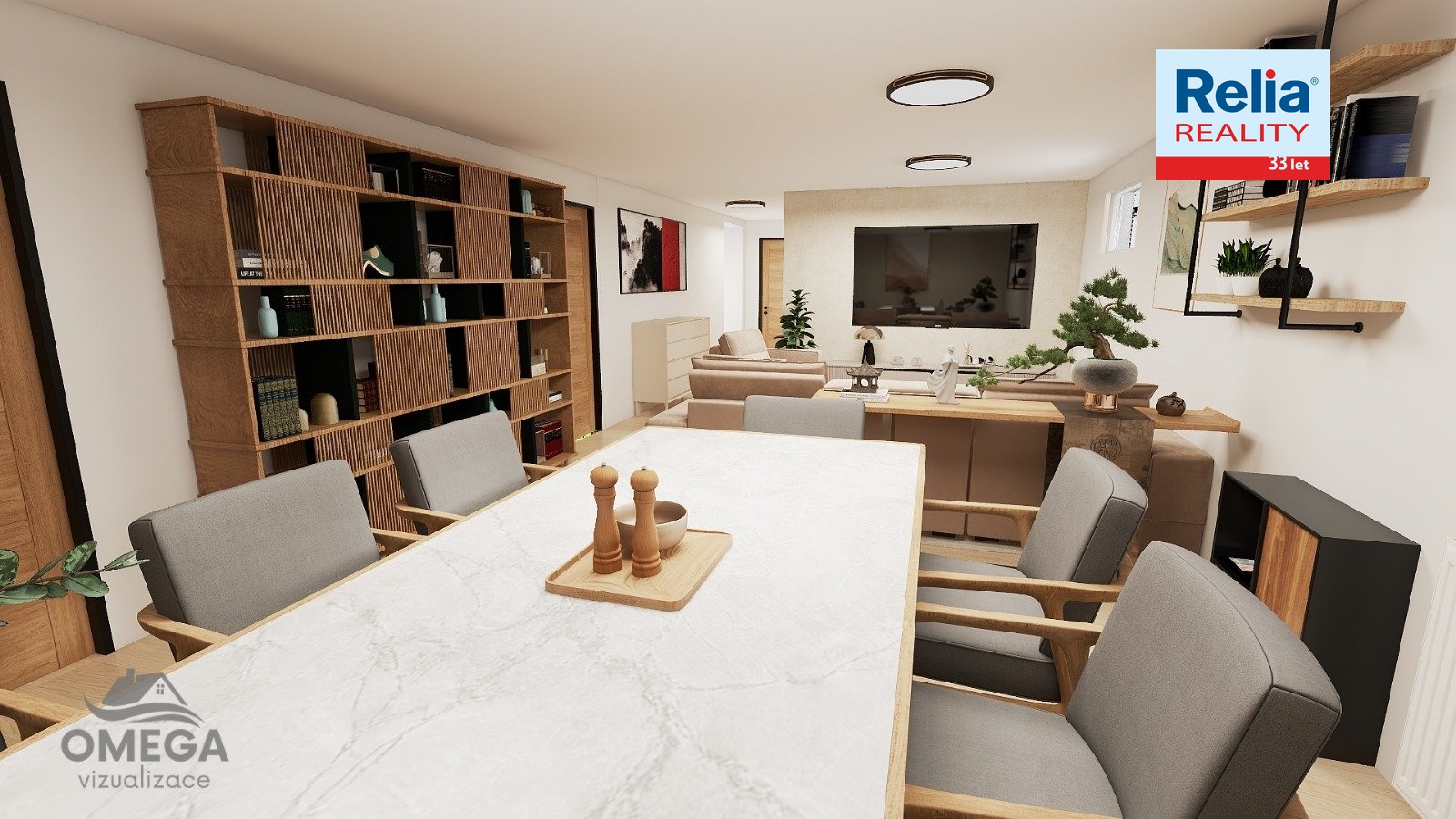 N50779_obývací pokoj - vizualizace