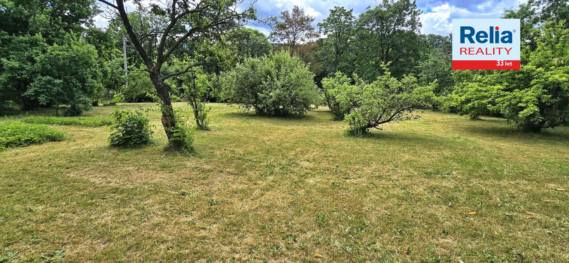 pohled na parcelu