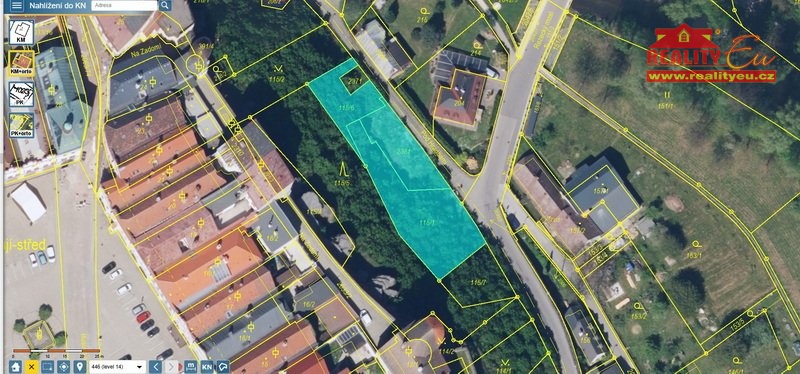 mapa - zákres
