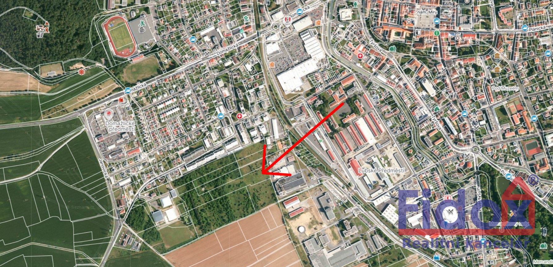 Mapa Velká