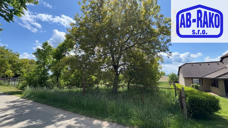 Zahrada s možností výstavby RD na vyhlídkovém míst