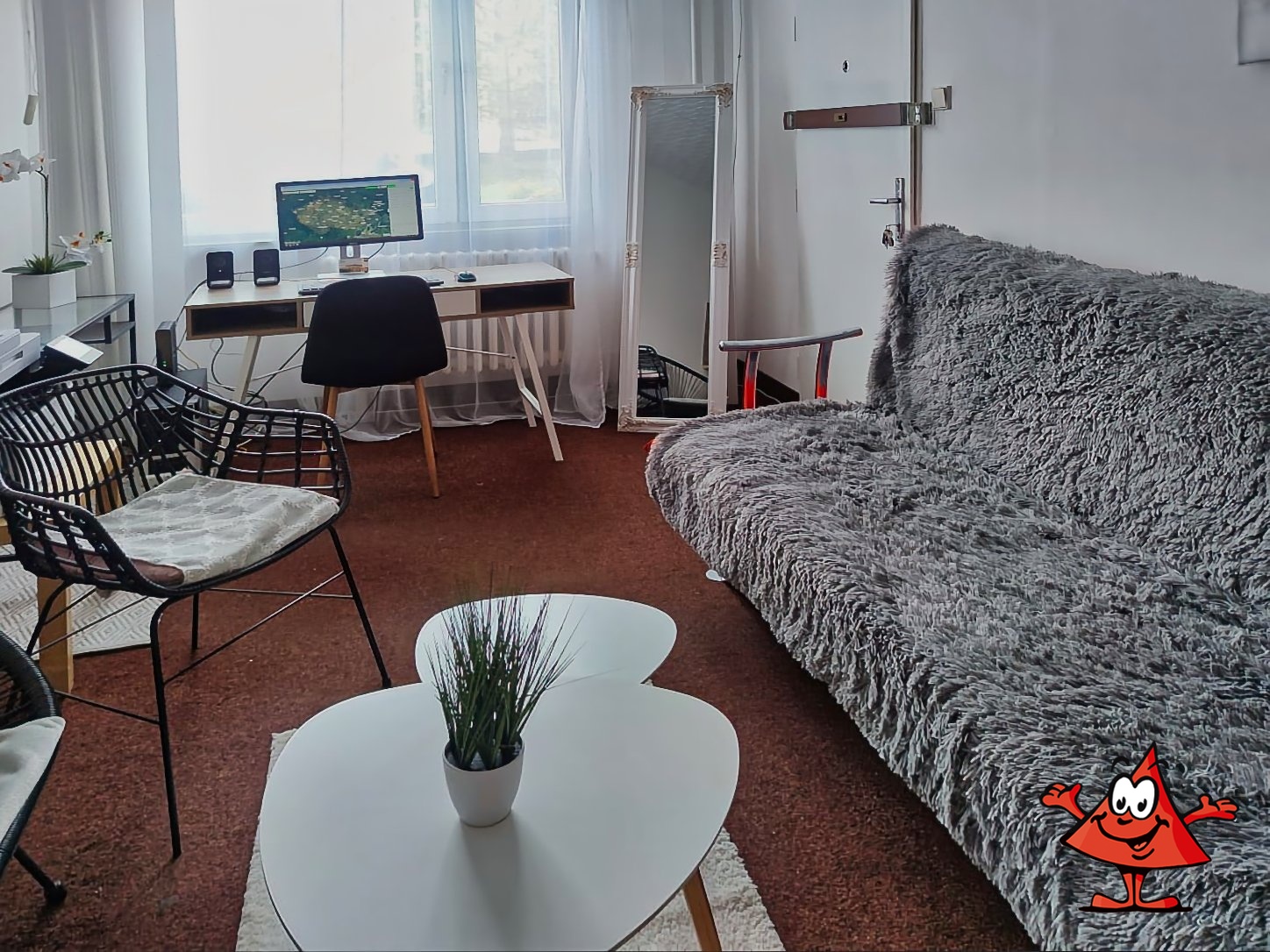 Pronájem kanceláře Praha 8 Troja Bohnice Pomořansk