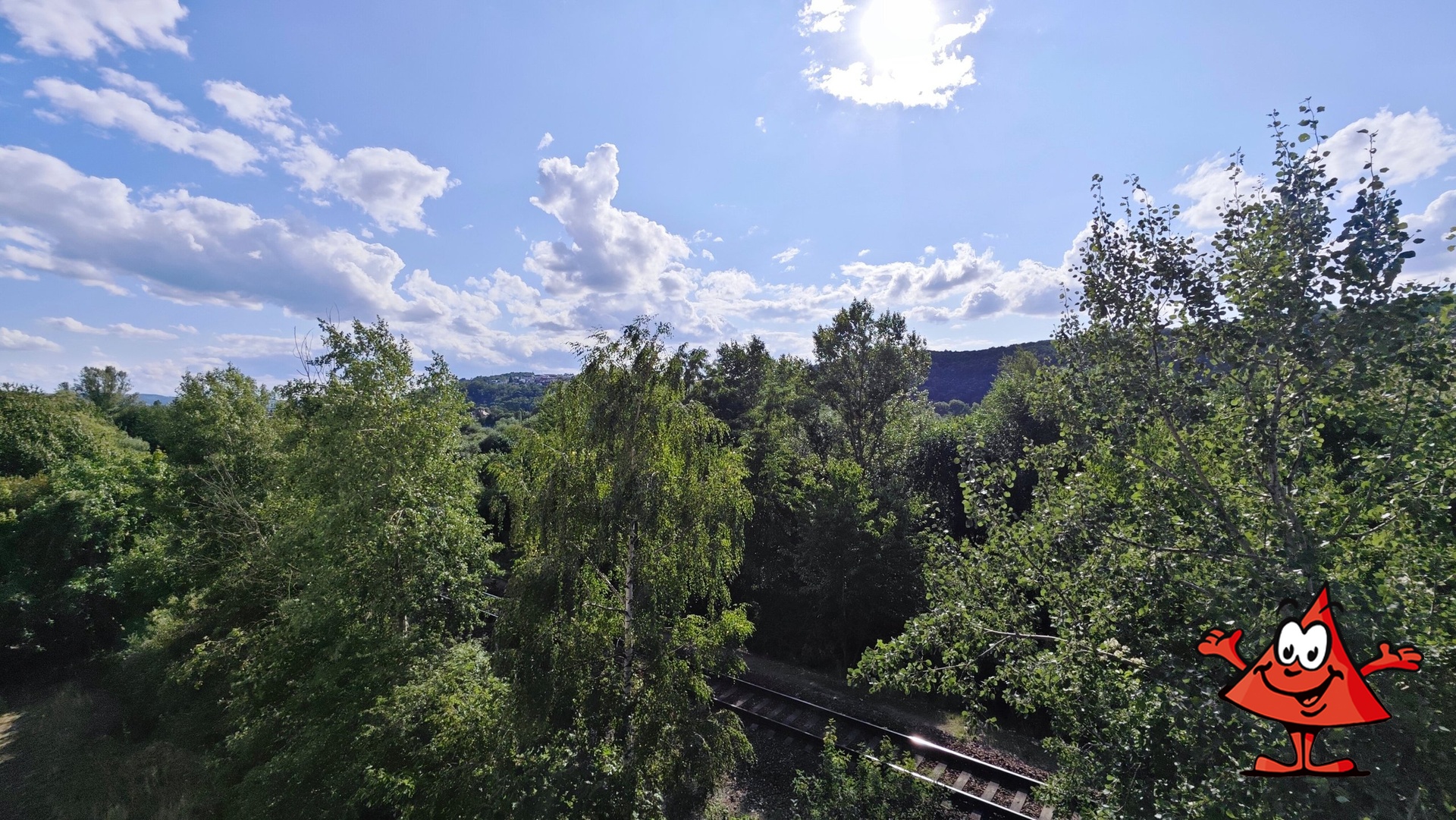 Pronájem bytu 1+kk Praha 4 Rezidence Zahálka - výhled