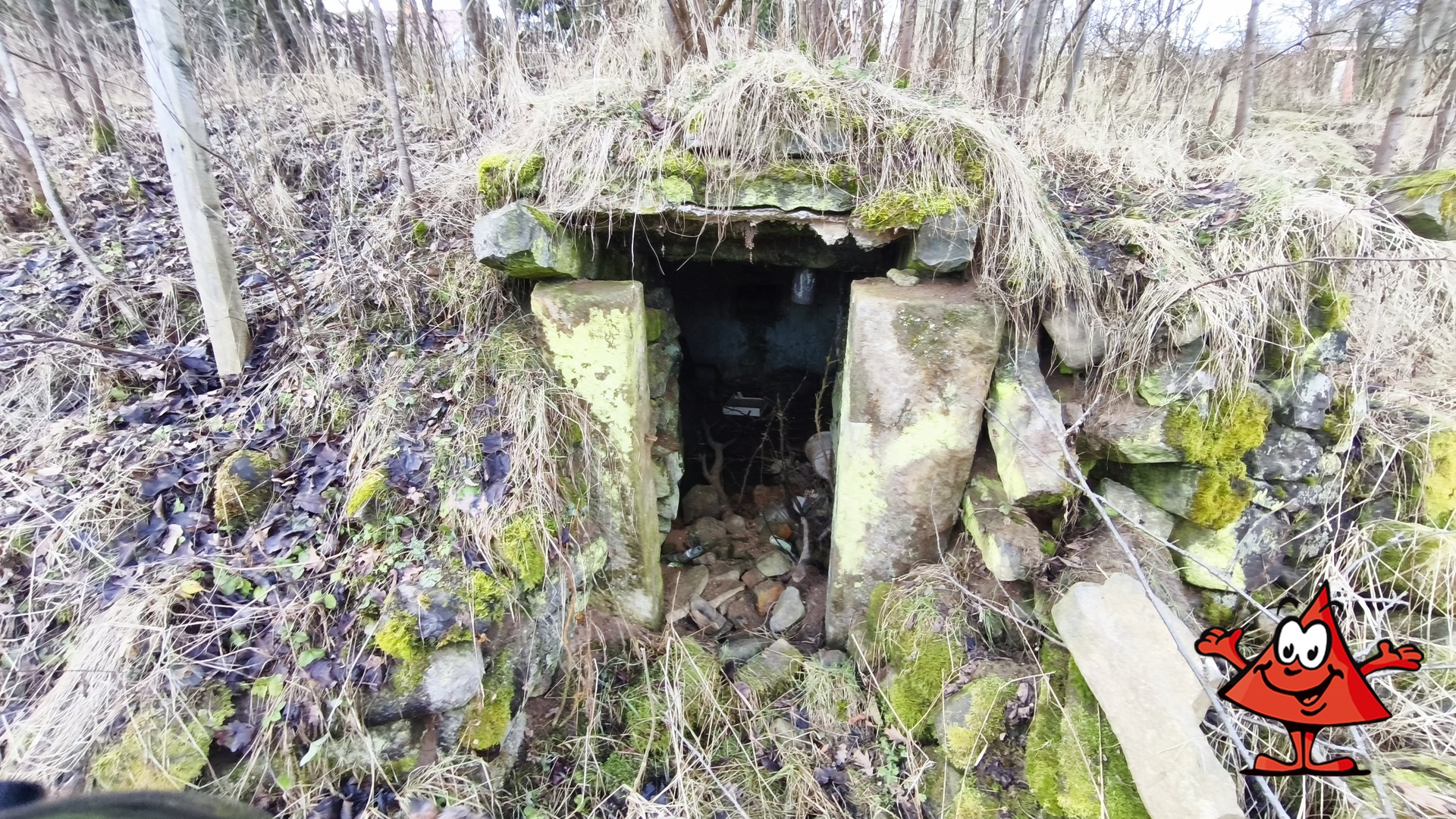 Parcela na prodej Volfartice - zbytky předchozí stavby