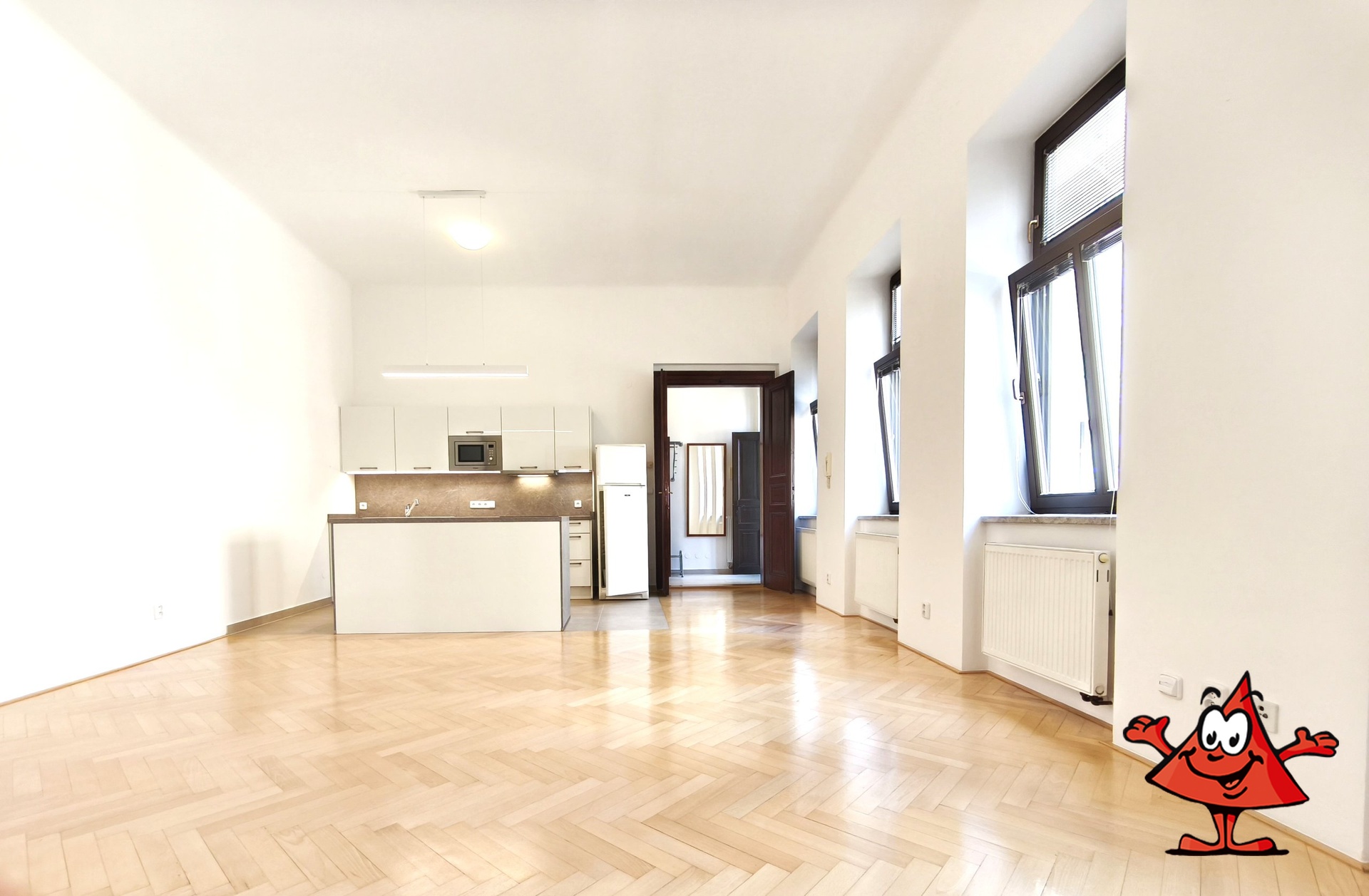 Na pronájem kanceláře 2+KK Štěpánská, Praha 1 - ka