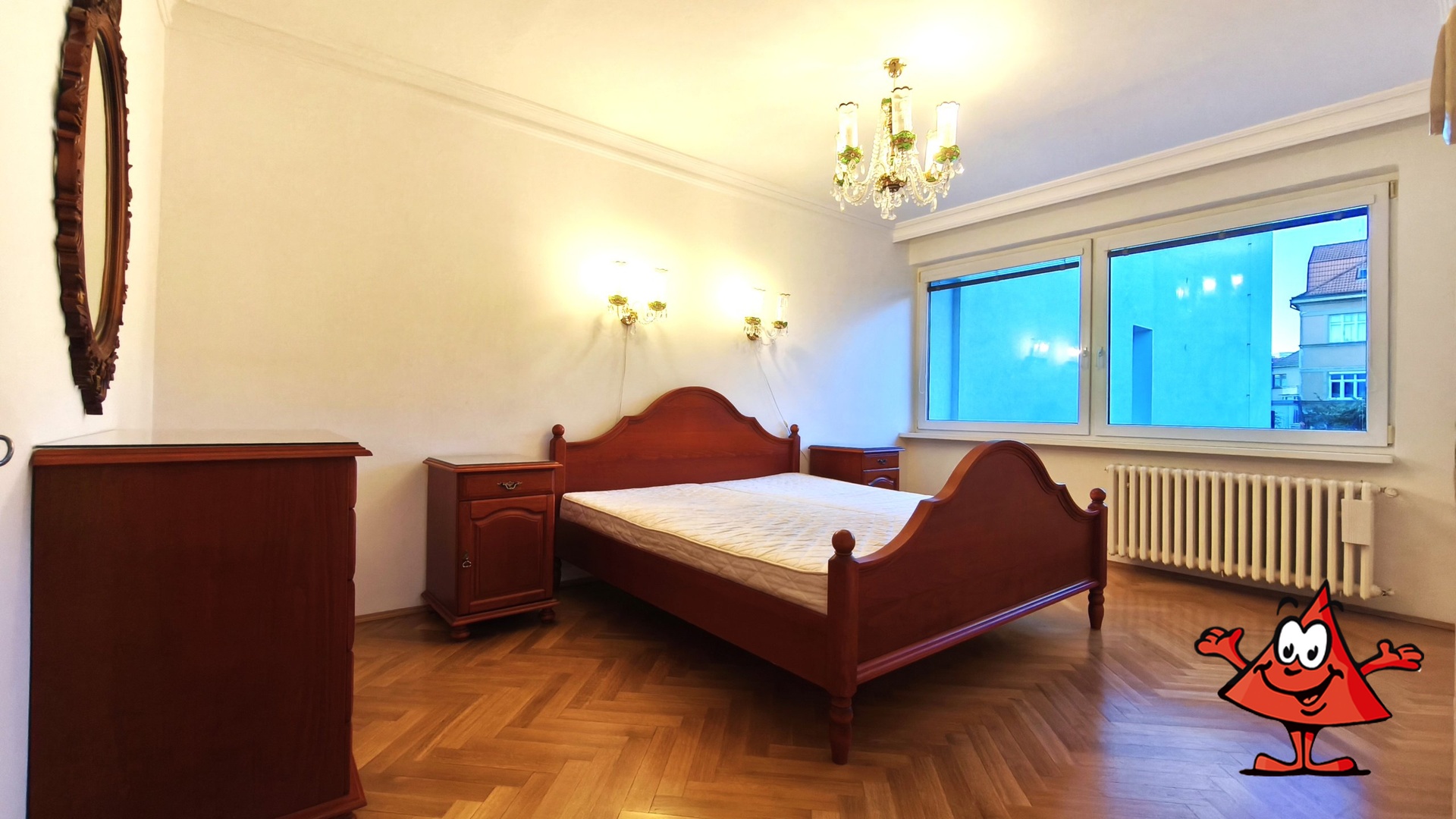 Pronájem bytu 5+1 v ulici Přádova, Praha 8 - velká