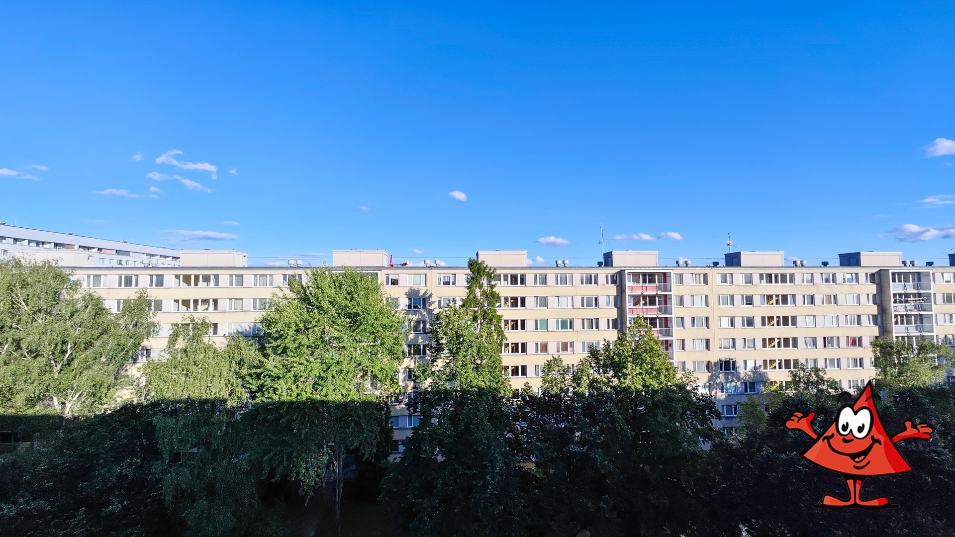 Prodej bytu Praha 9 Střížkov Rumburská - výhled
