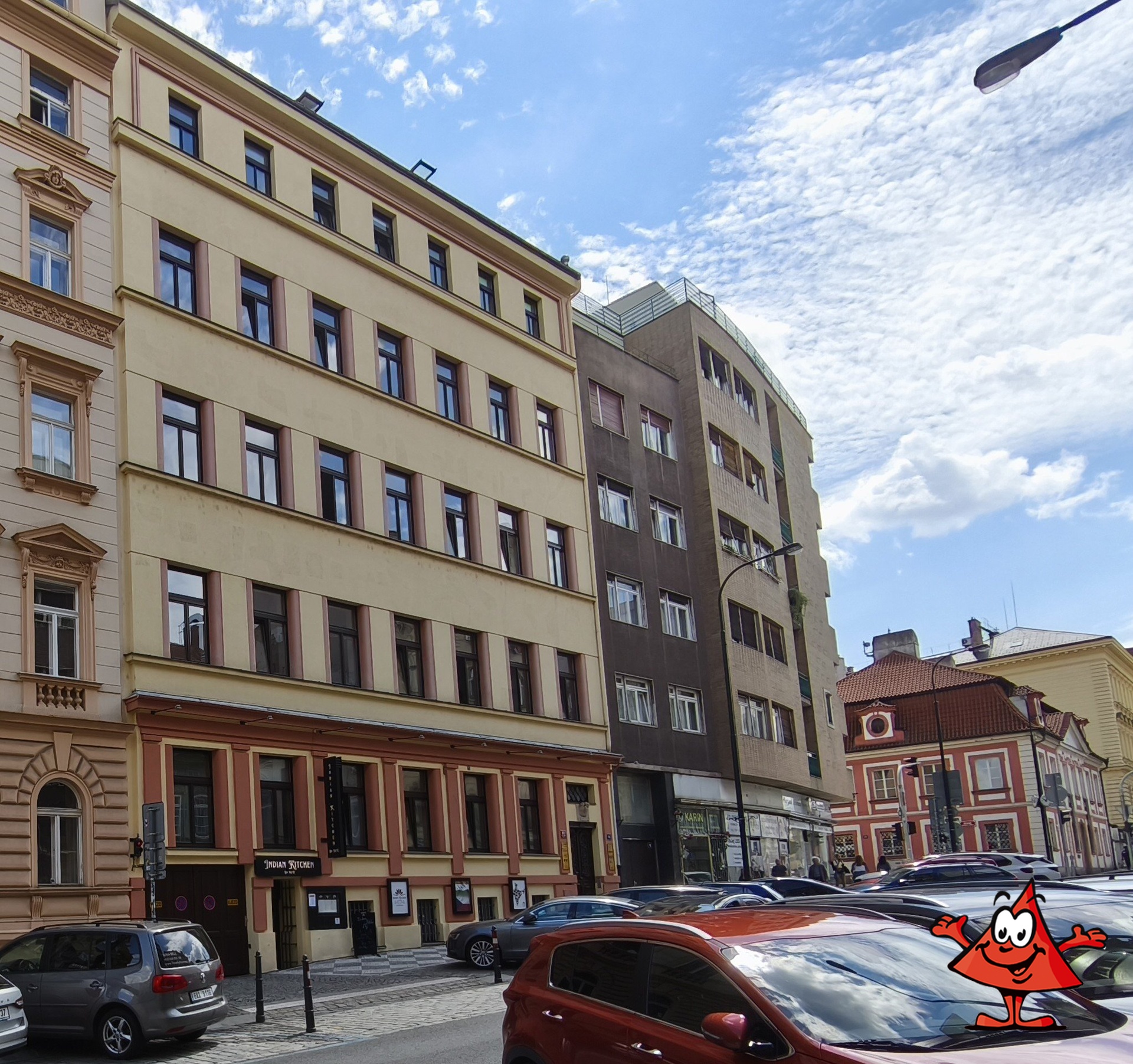 Na pronájem kanceláře 2+KK Štěpánská, Praha 1 - budova