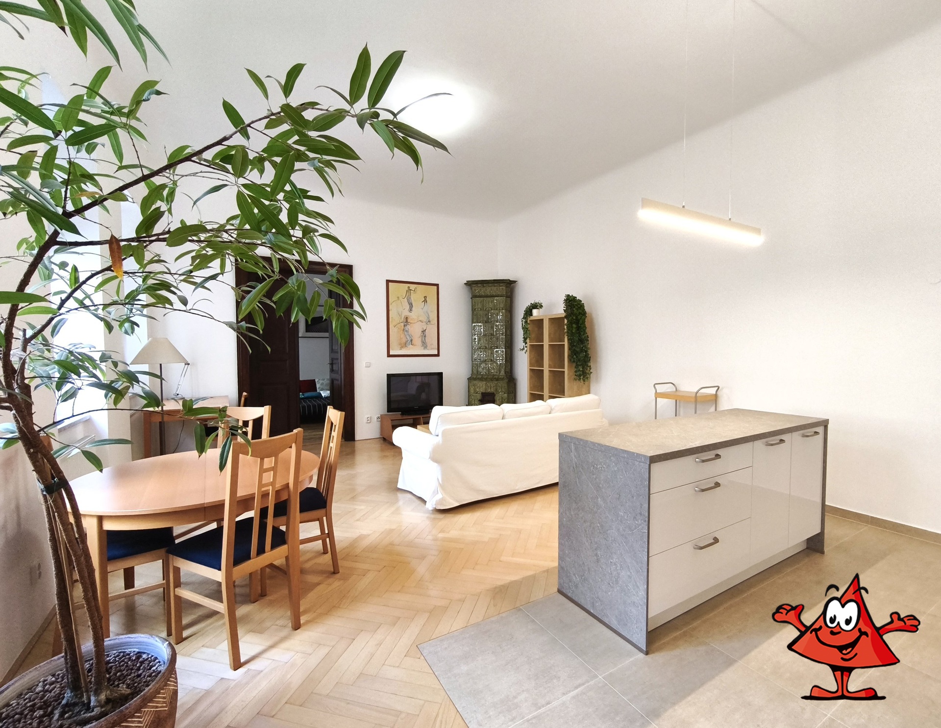 Na pronájem kanceláře 2+KK Štěpánská, Praha 1 - ka