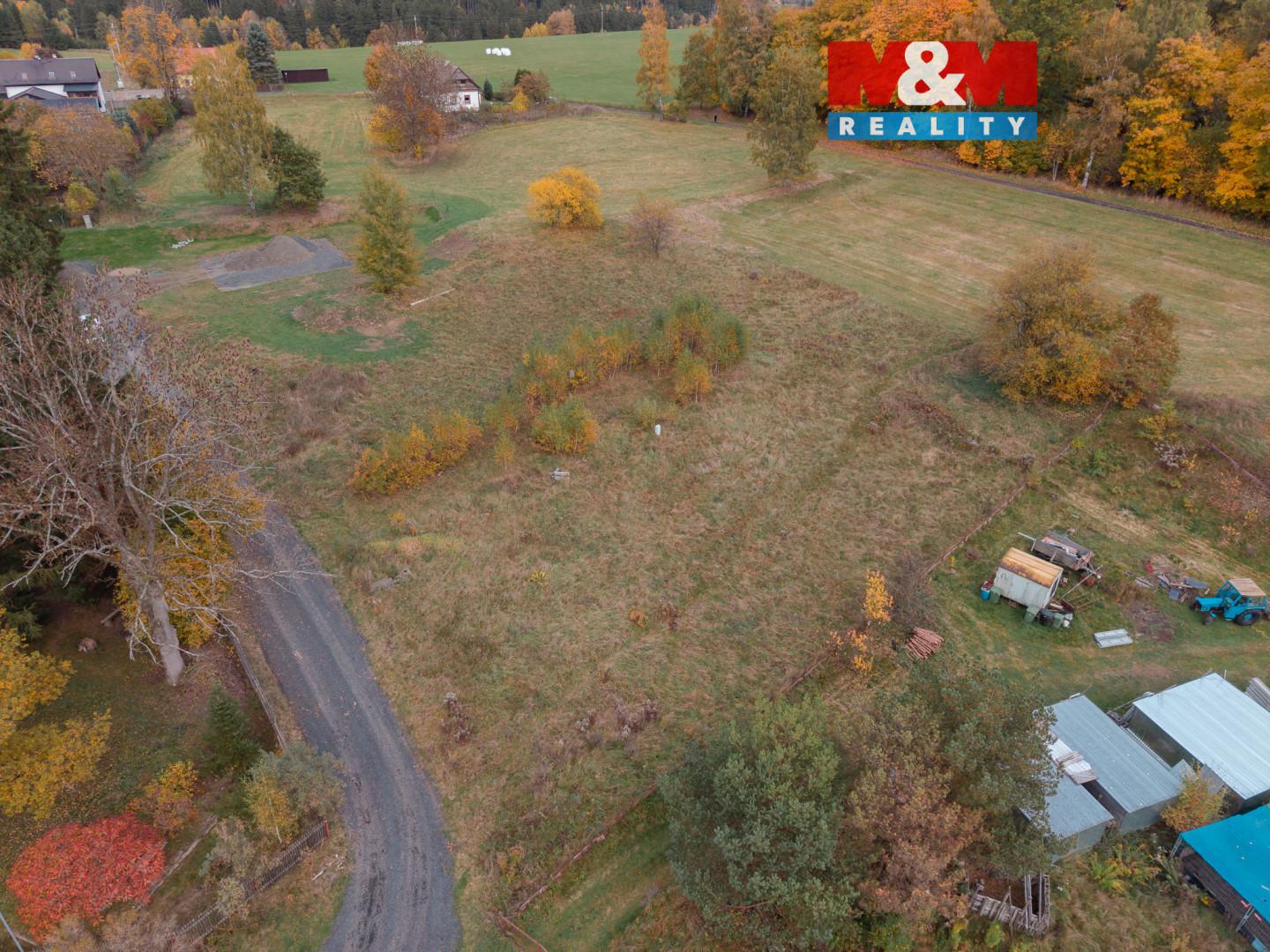 Prodej stavební parcely Podhradí 1 097 500 Kč, foto 1
