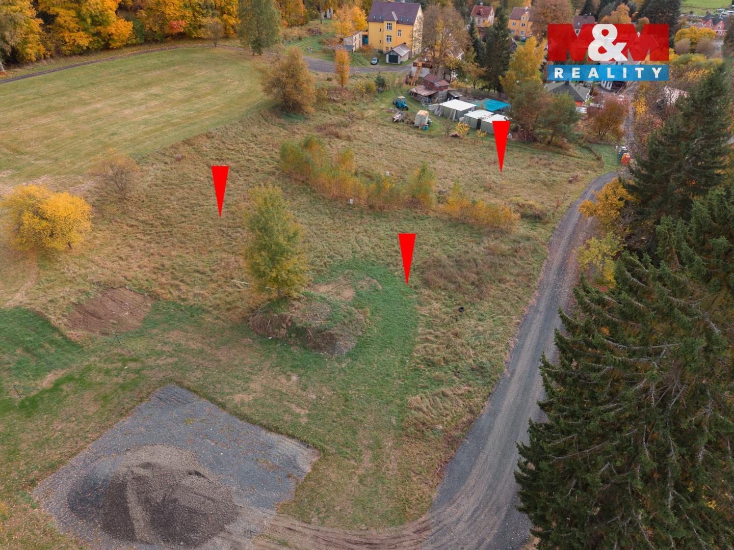 Prodej stavební parcely Podhradí 1 097 500 Kč, foto 3
