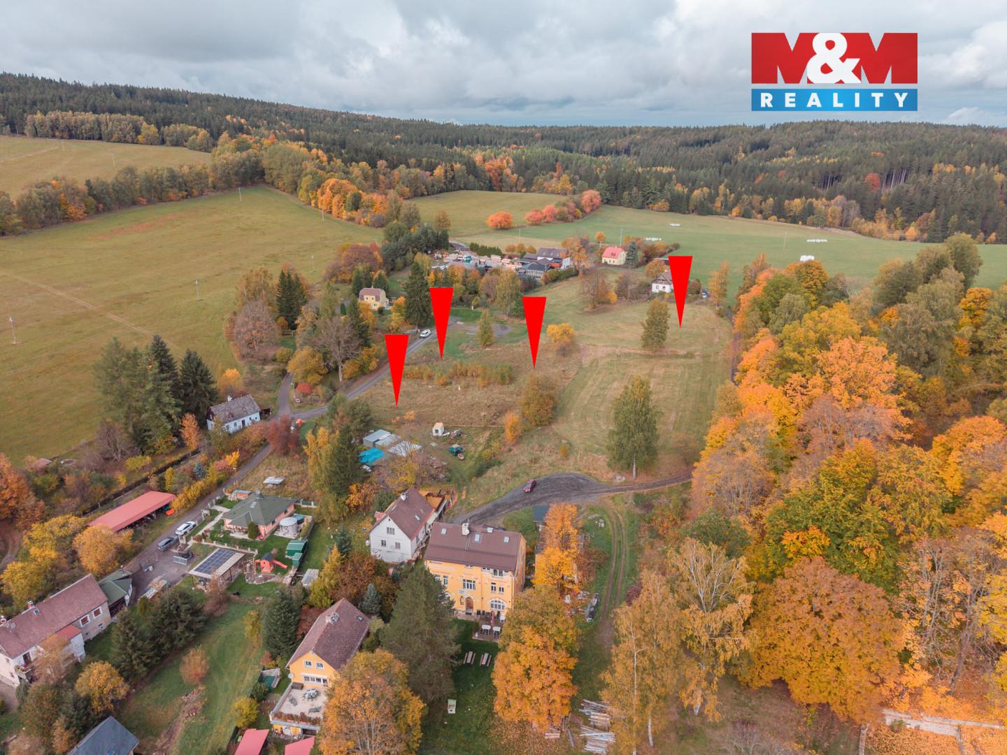 Prodej stavební parcely Podhradí 1 097 500 Kč, foto 4