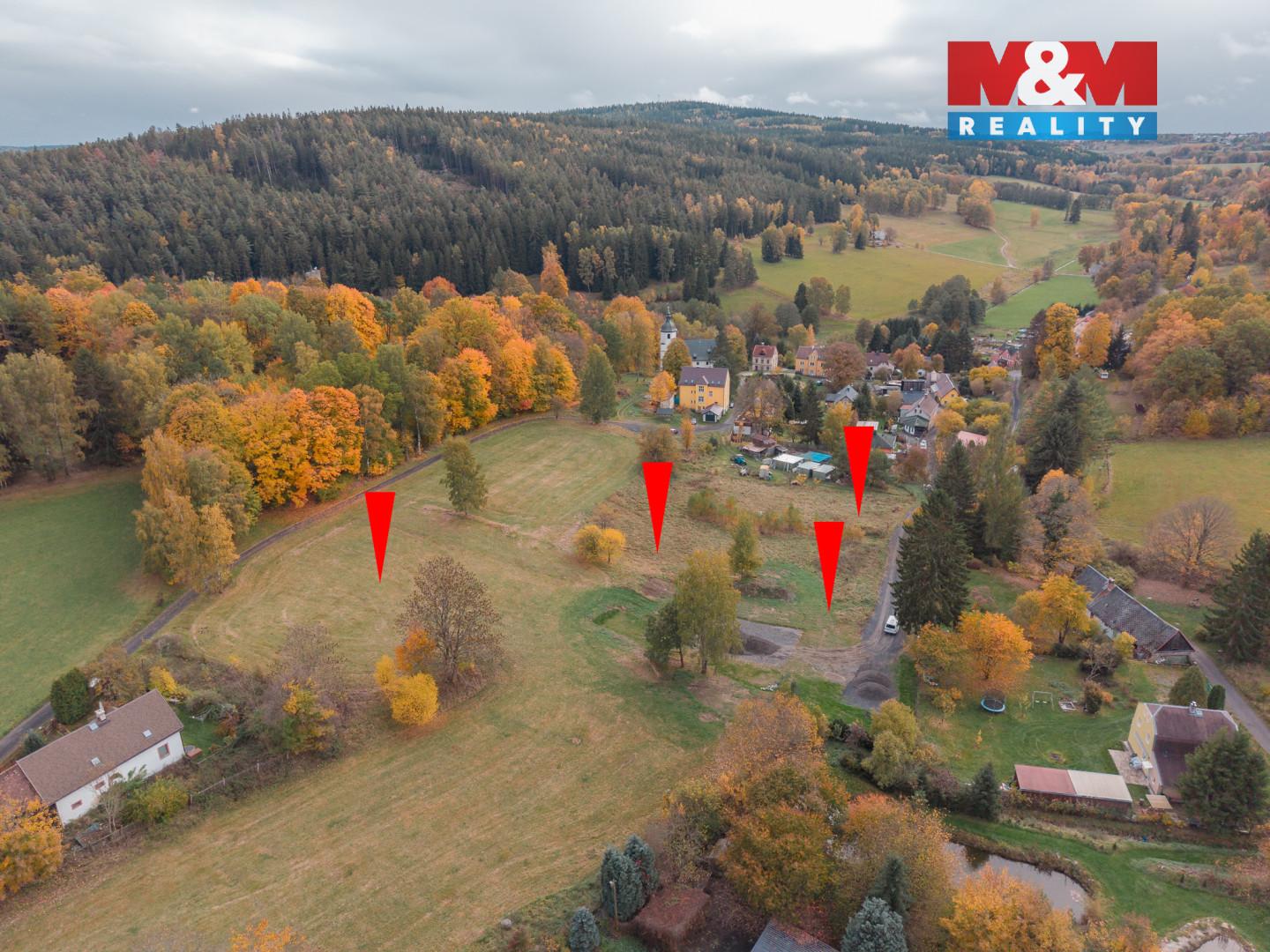Prodej stavební parcely Podhradí 1 097 500 Kč, foto 9