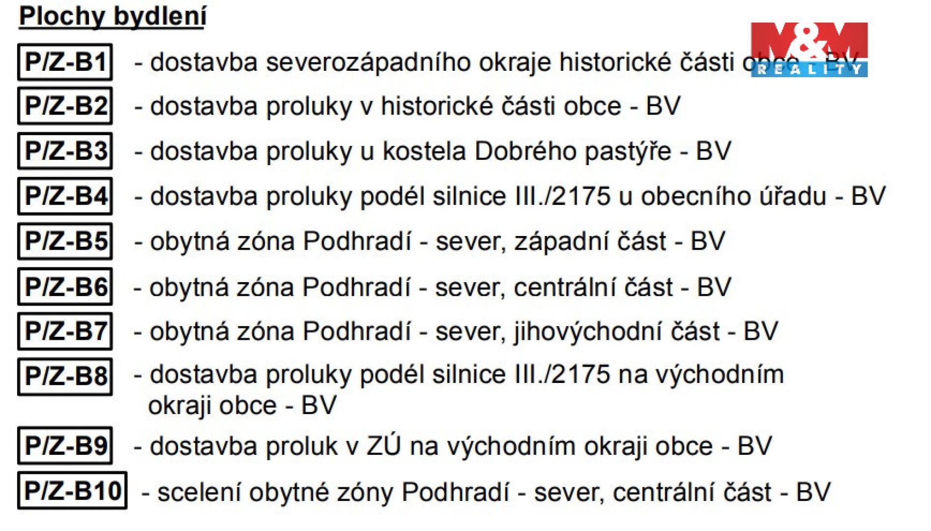 Prodej stavební parcely Podhradí 1 097 500 Kč, foto 12