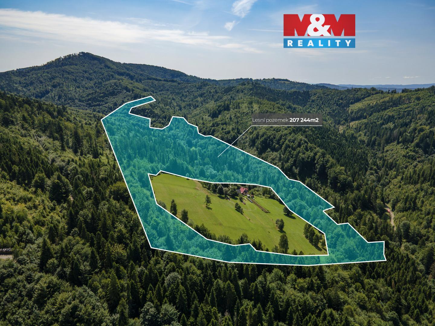 Prodej lesa Nýdek 1 860 000 Kč, foto 1