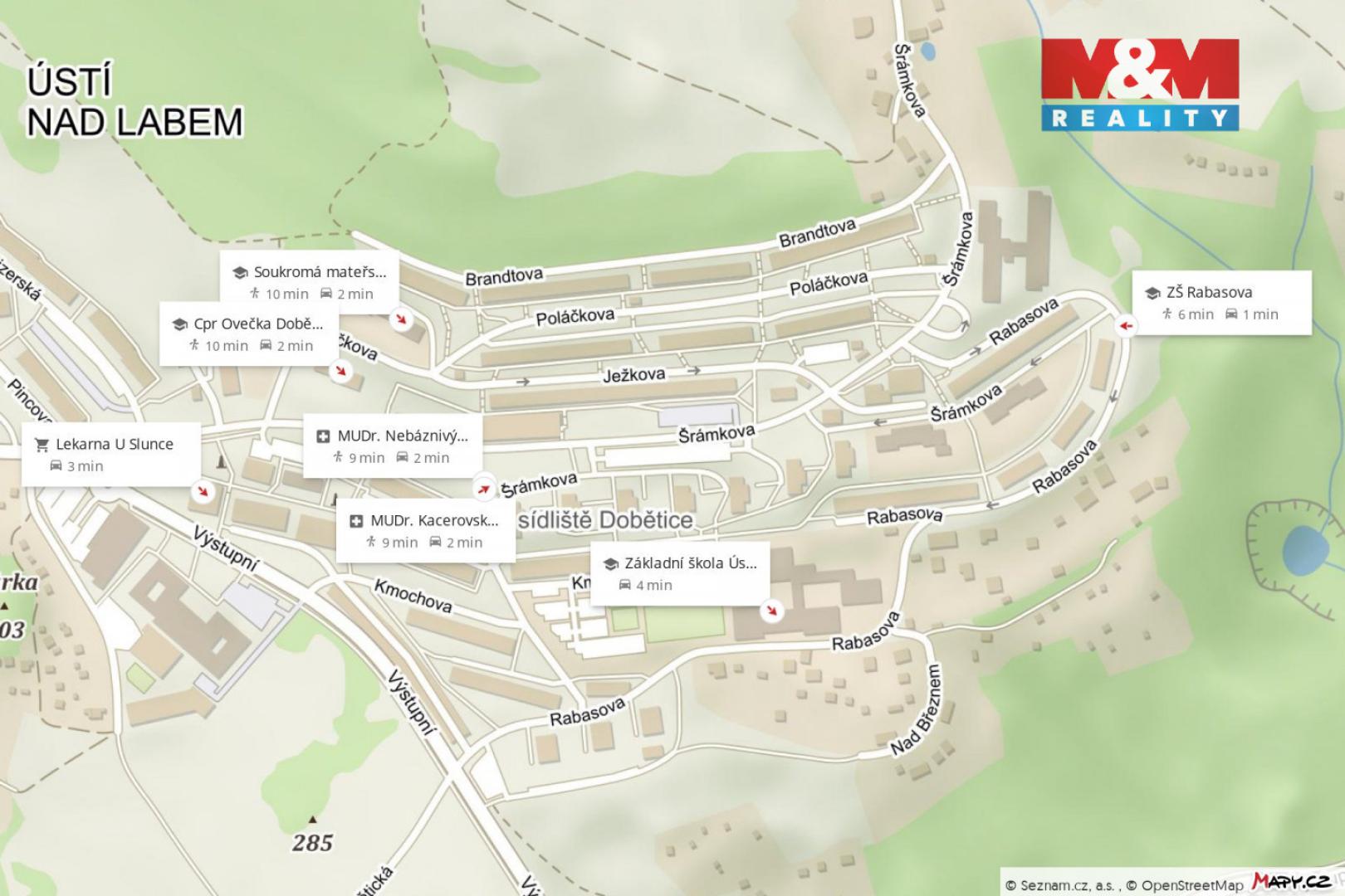 Pronájem bytu 1+1 Ústí nad Labem 10 000 Kč za měsíc, foto 15