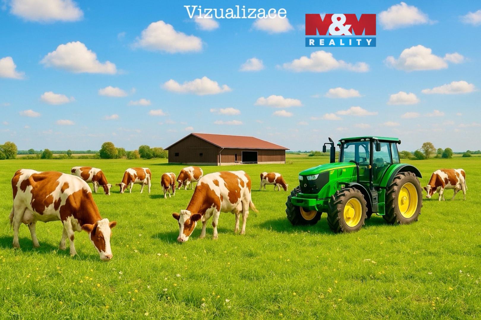 Prodej zemědělské půdy Dolní Roveň 965 000 Kč, foto 1