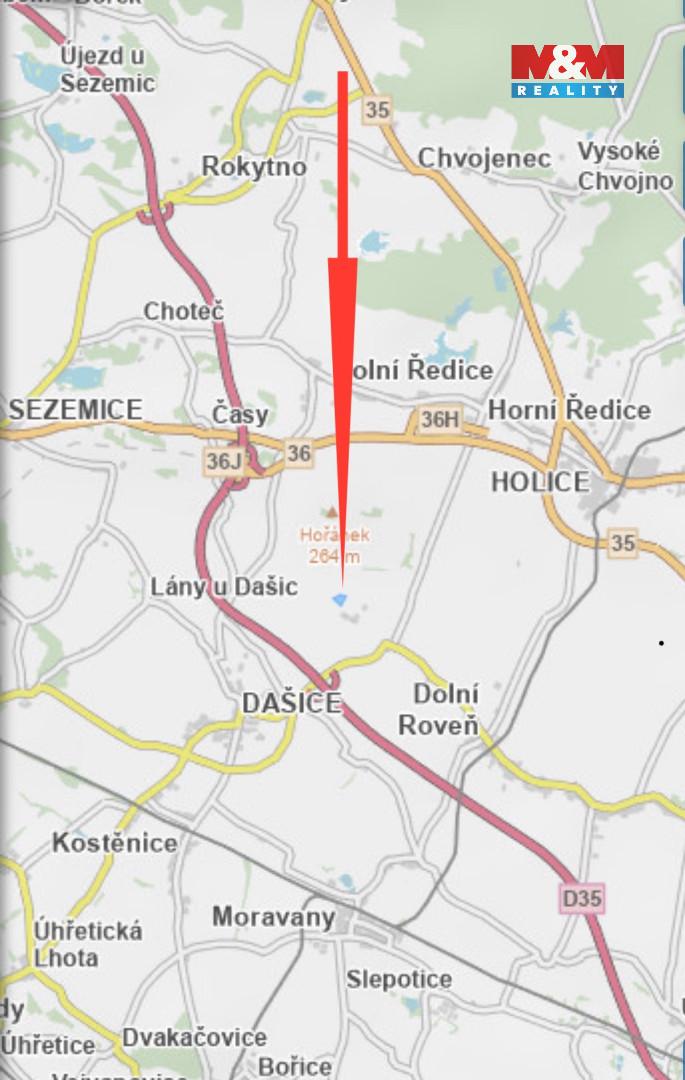 Prodej zemědělské půdy Dolní Roveň 1 295 000 Kč, foto 6