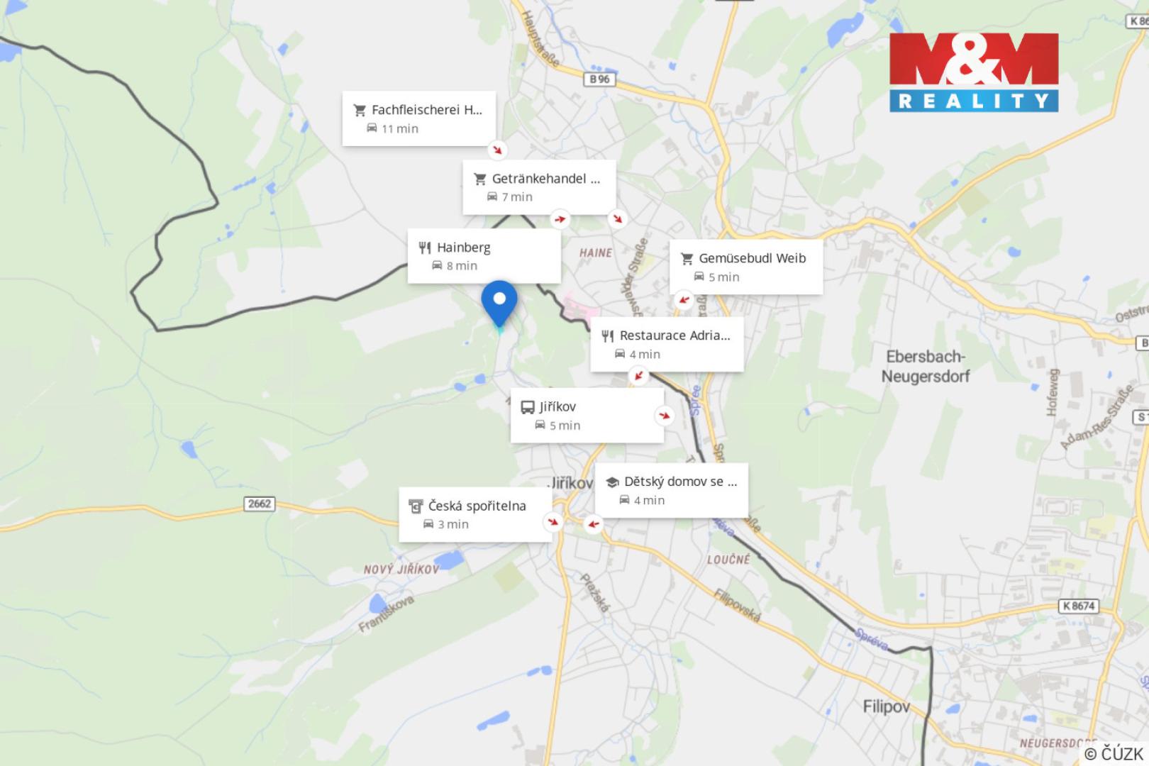 Prodej stavební parcely Jiříkov 3 177 200 Kč, foto 7