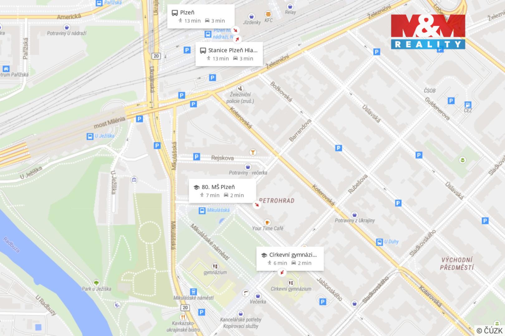 Pronájem bytu 1+kk a garsoniéry Plzeň 10 000 Kč za měsíc, foto 14