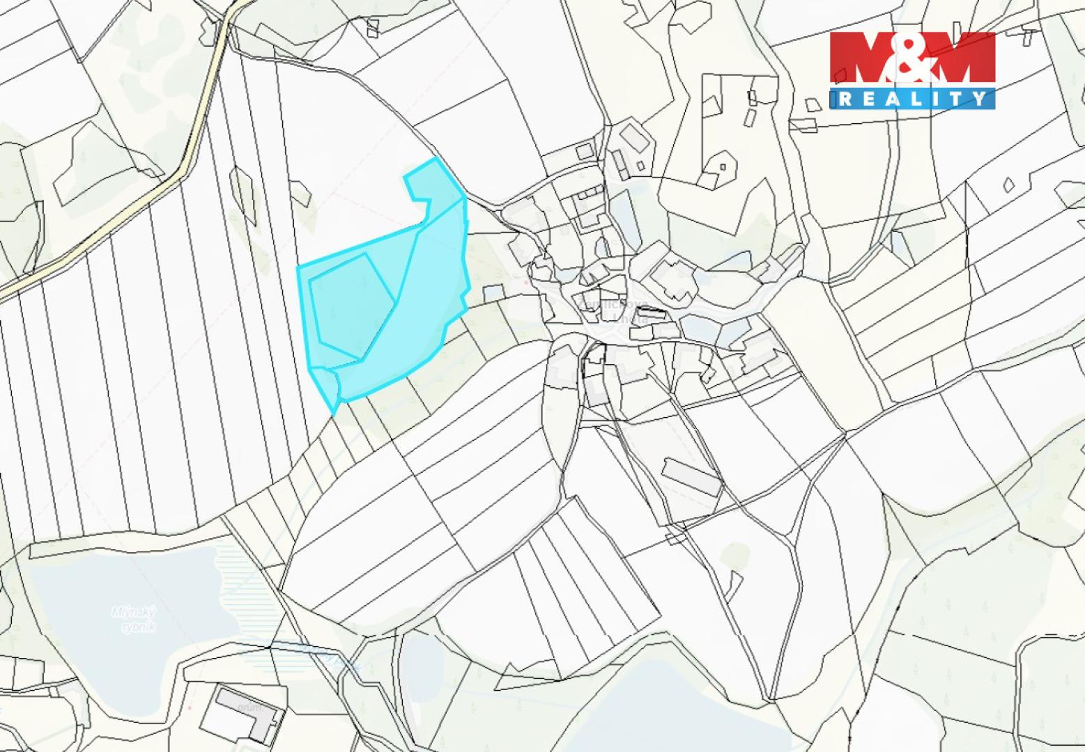 Prodej zemědělské půdy Petrovice 1 130 000 Kč, foto 5