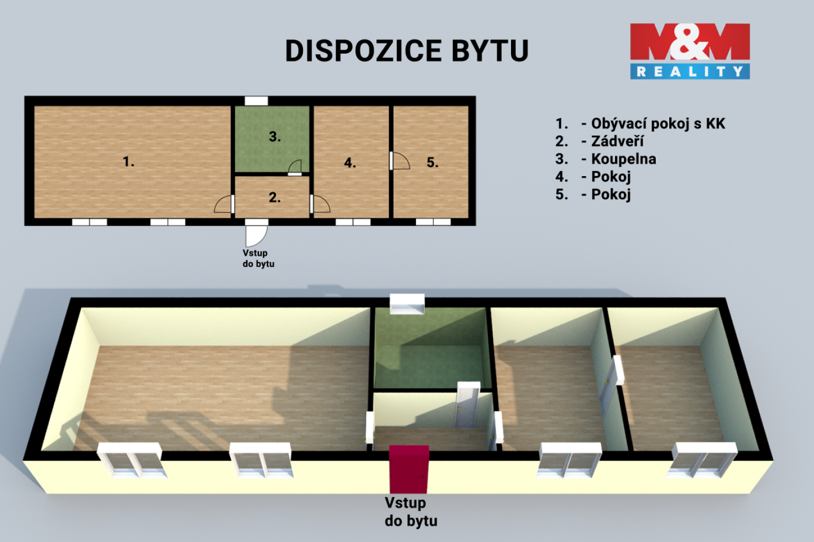 Prodej bytu 3+kk Slušovice 9 490 000 Kč, foto 7