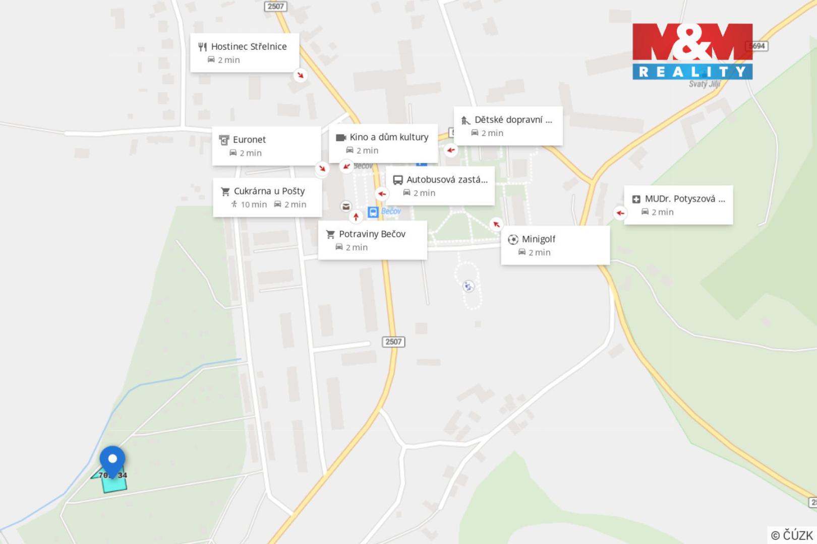 Prodej zahrady Bečov 1 745 200 Kč, foto 11