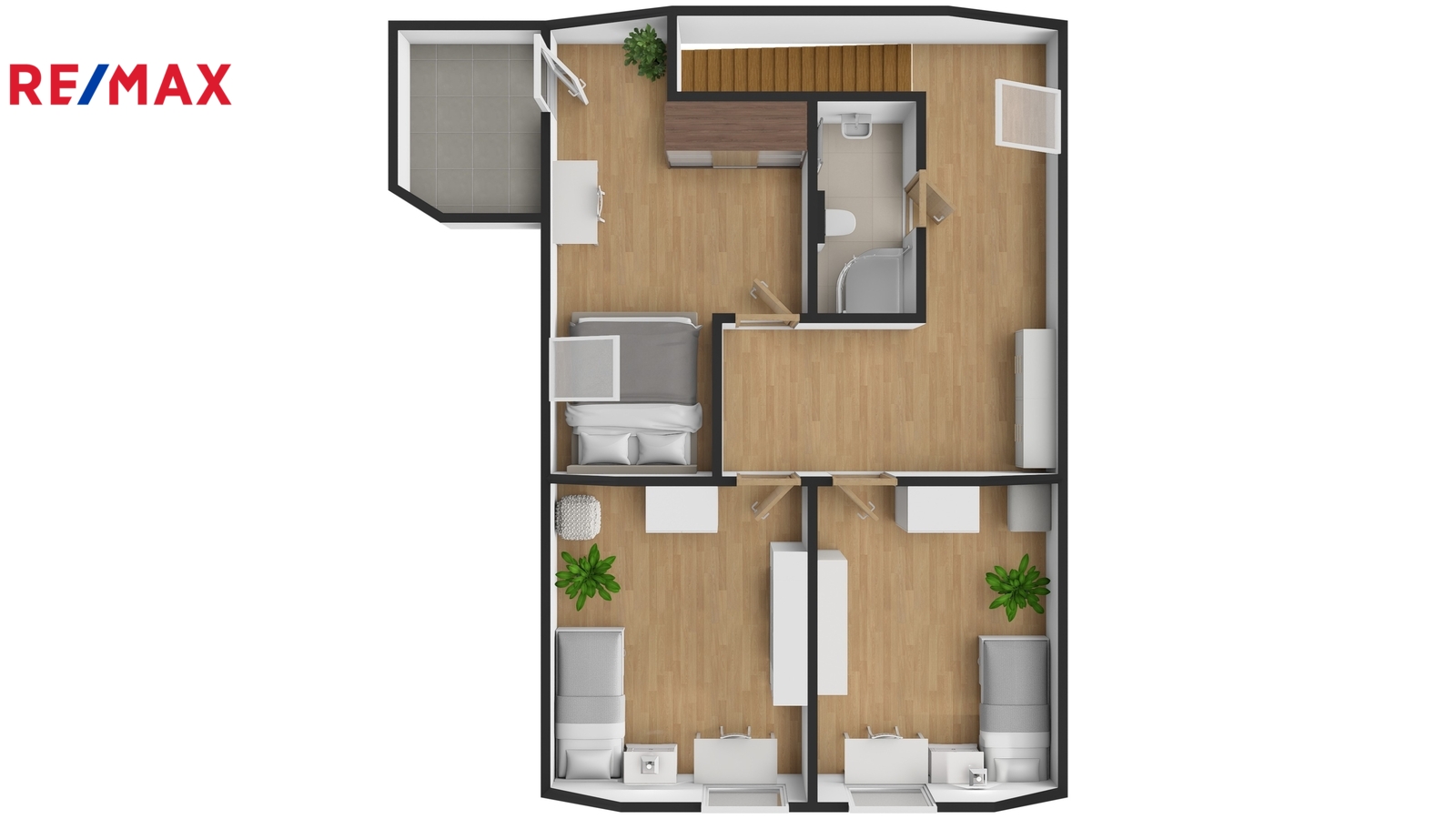 Orientační plánek patro