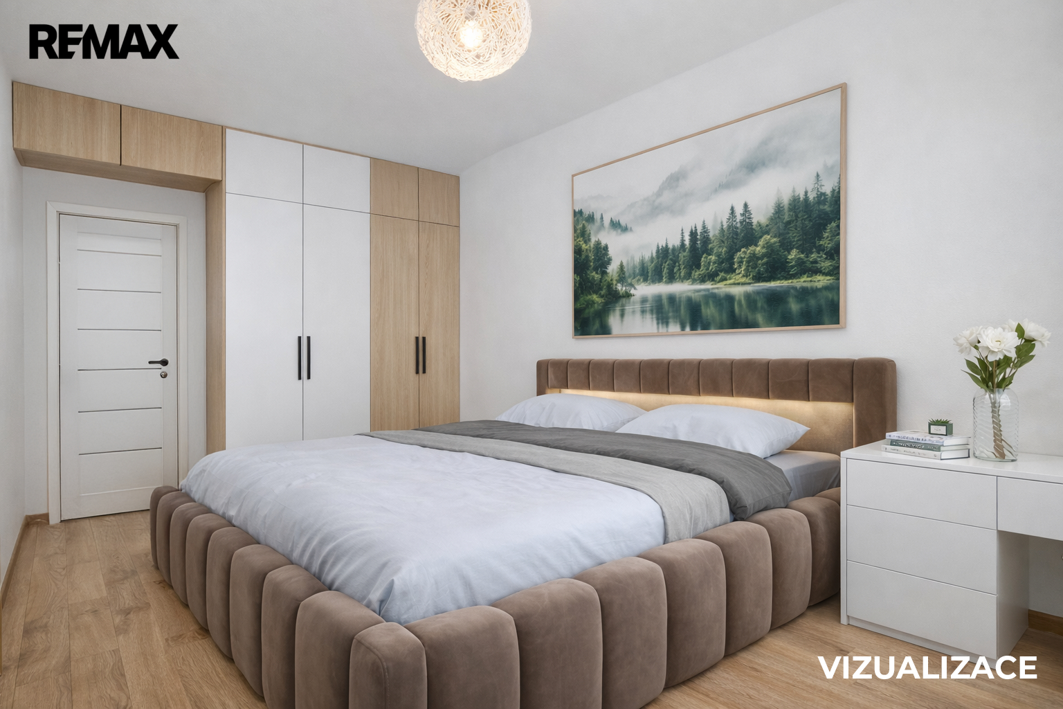 Ložnice – vizualizace