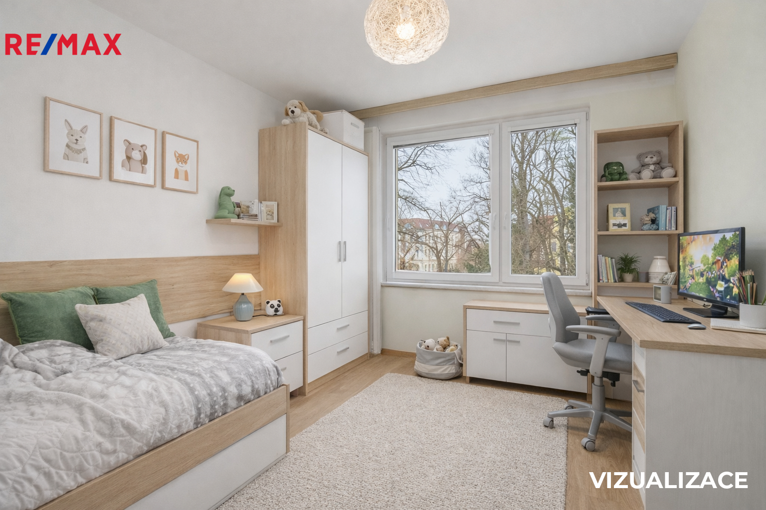 Dětský pokoj – vizualizace