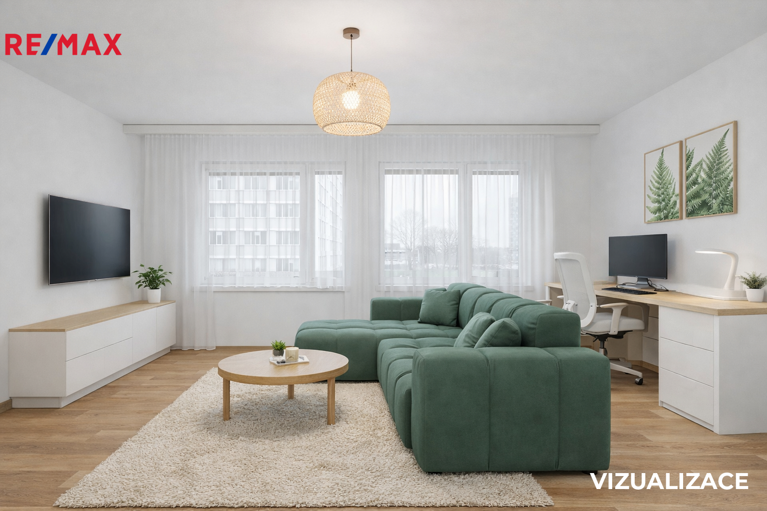 Obývací pokoj – vizualizace