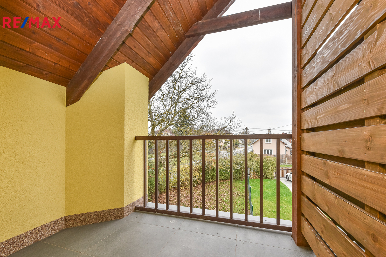 Lodžie přístupná z pokoje č. 4