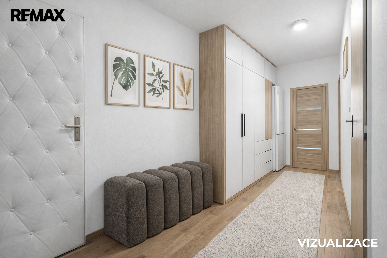 Chodba – vizualizace