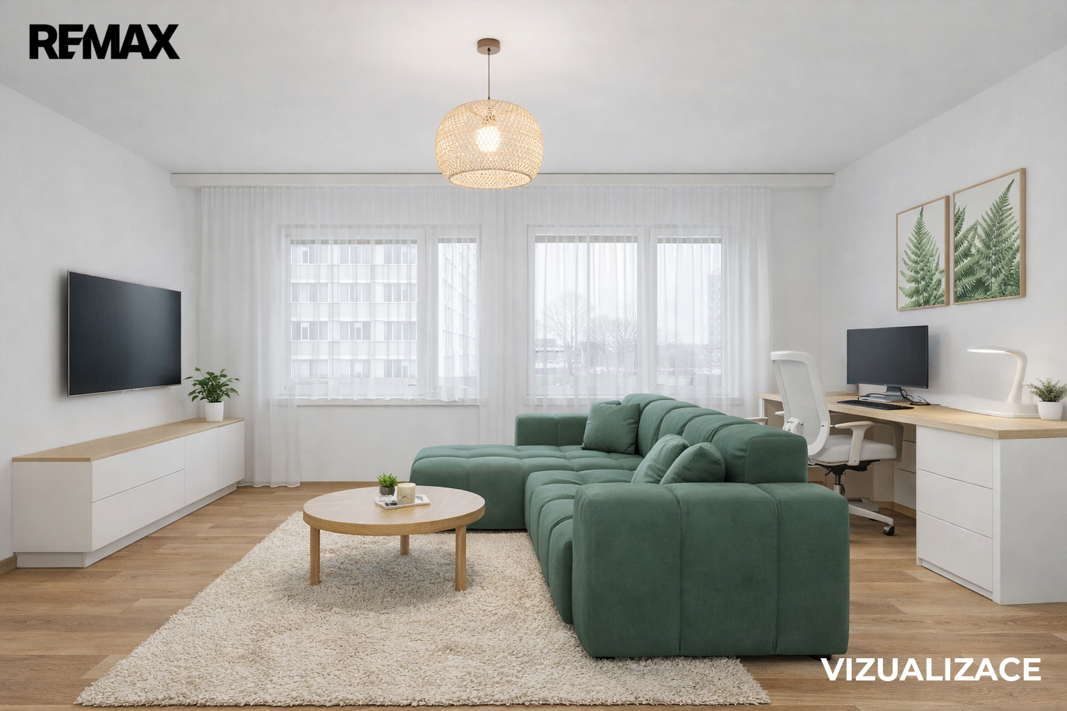 Obývací pokoj – vizualizace