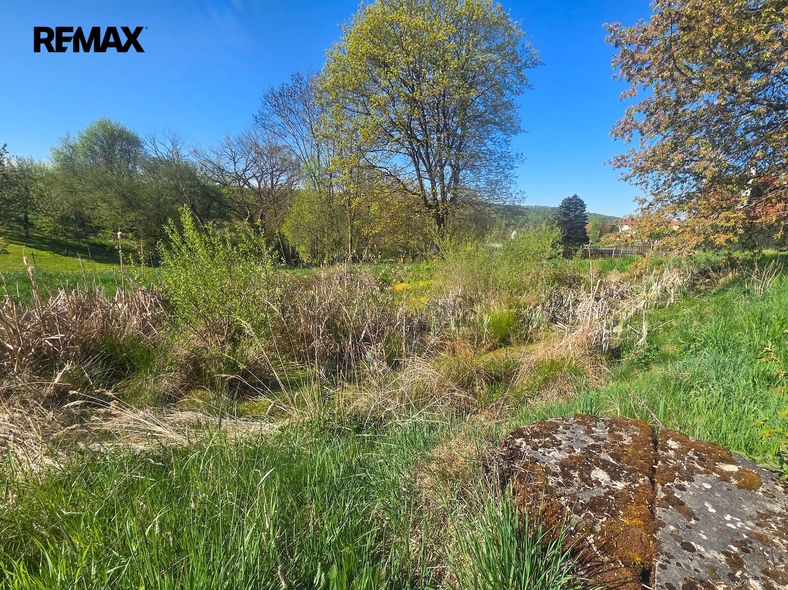 jezírko s pramenem