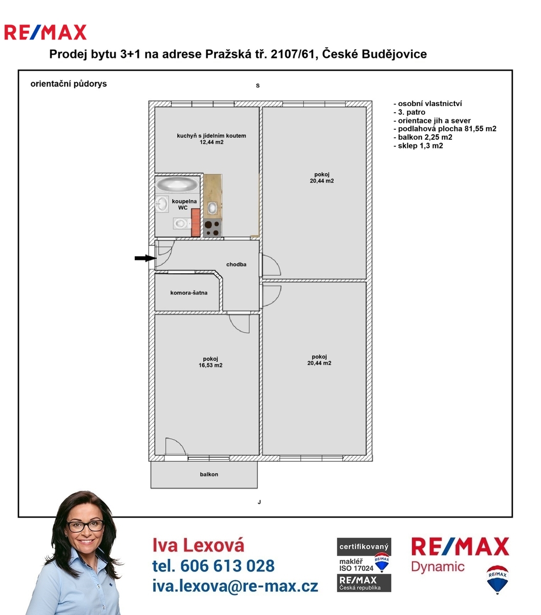 orientační půdorys