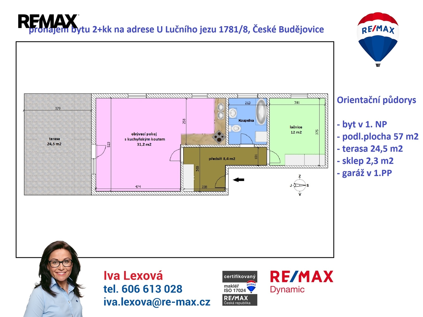 orientační půdorys