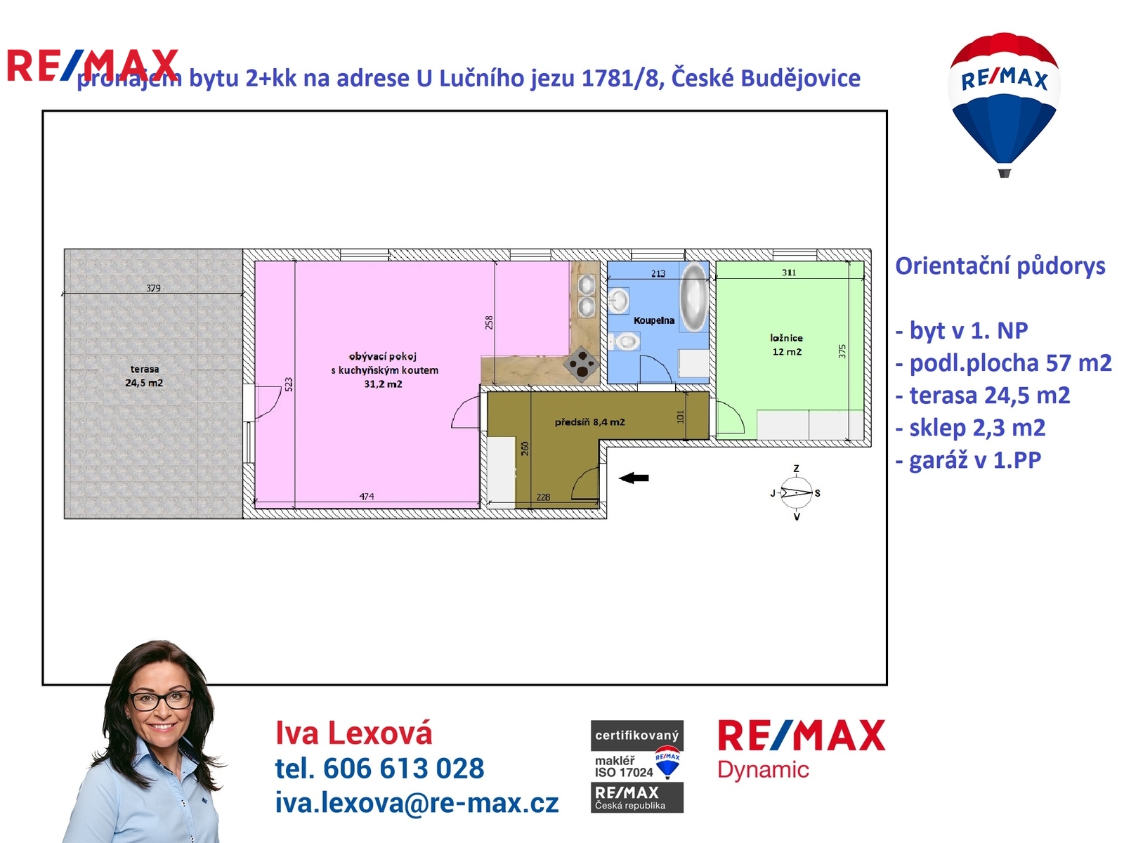 orientační půdorys