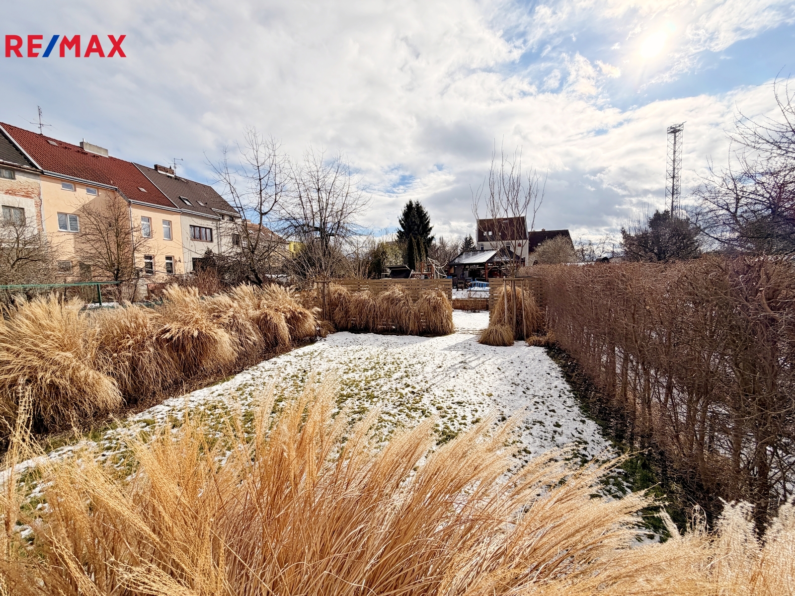 soukromá zahrada k bytu