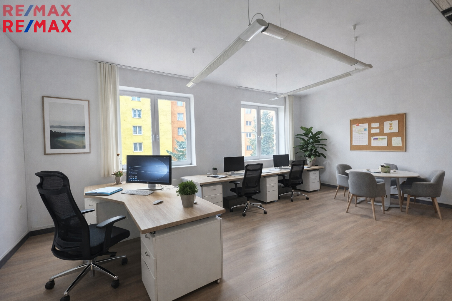 Vizualizace kancelář