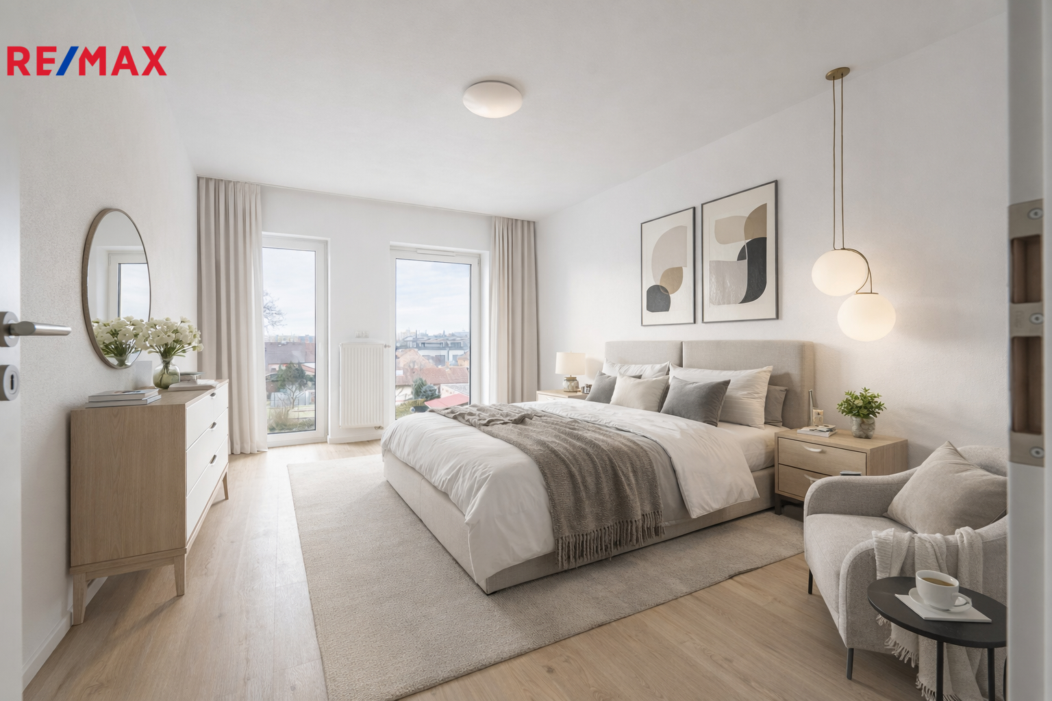 Vizualizace ložnice