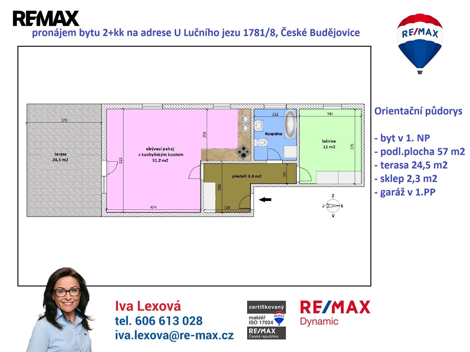 orientační půdorys