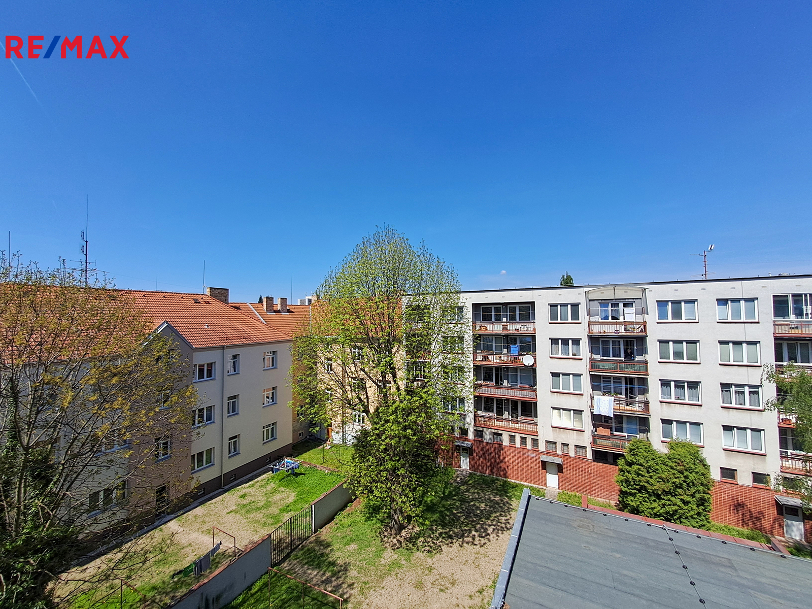kuchyně a ložnice- výhled