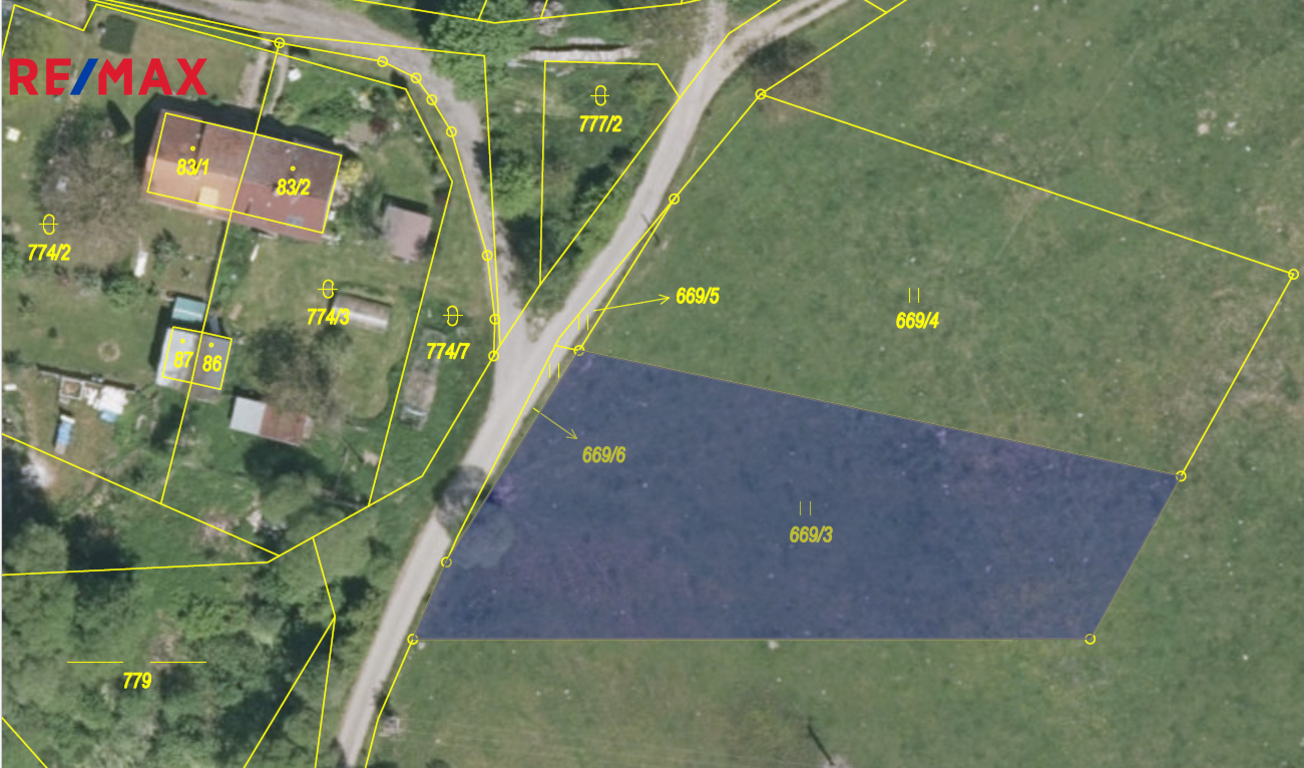 katastrální mapa