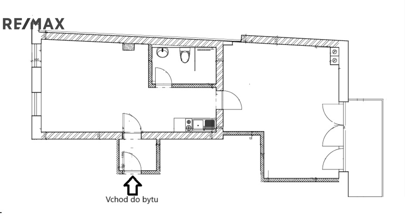 Orientační půdorys bytu