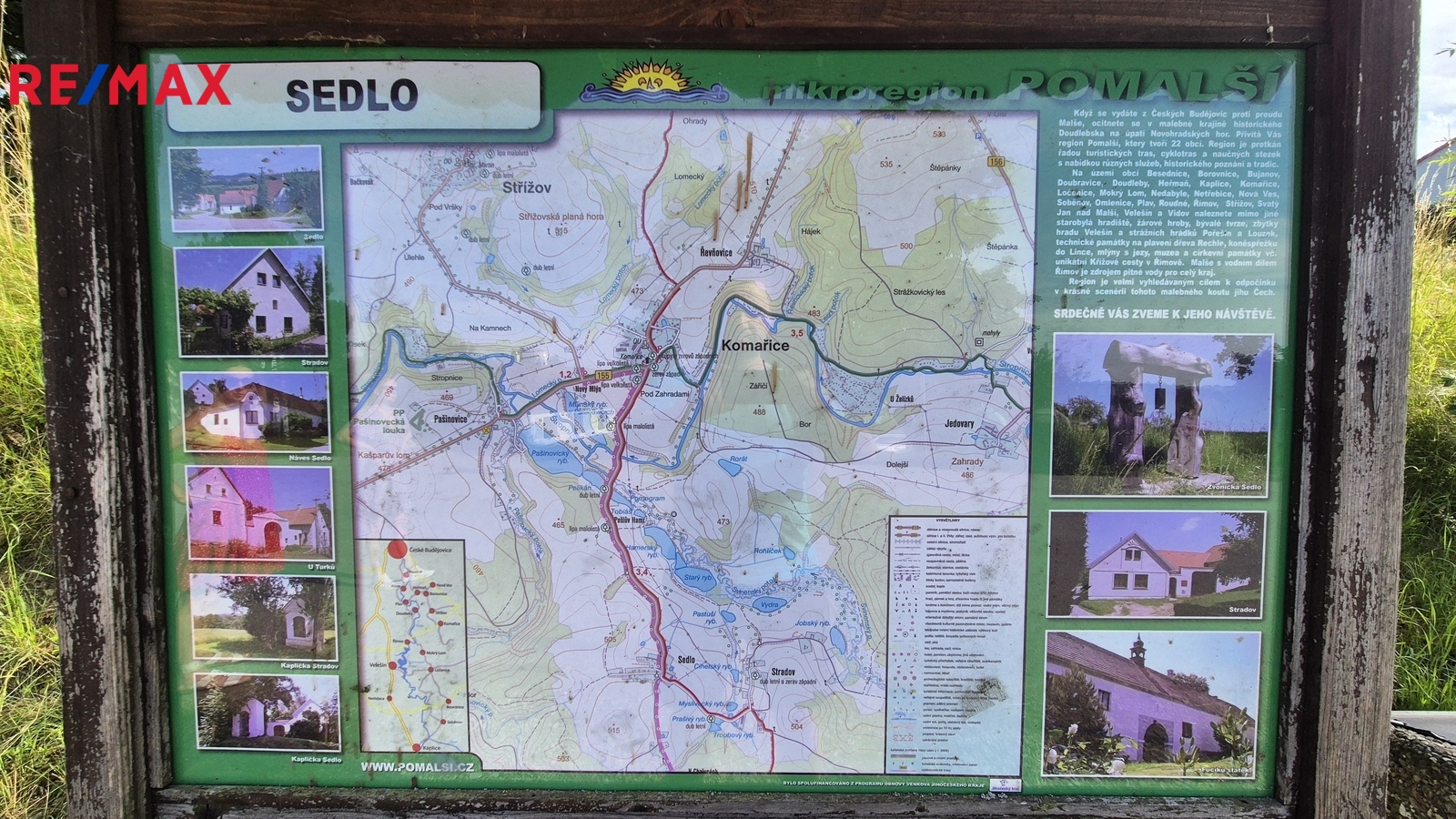 Obec Sedlo patří do mikroregionu Pomalší