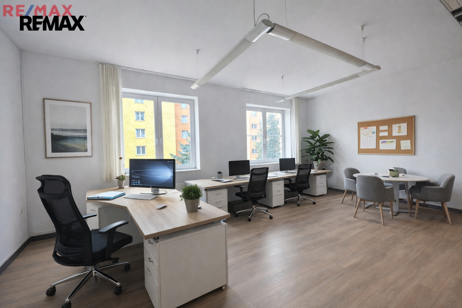 Vizualizace kancelář